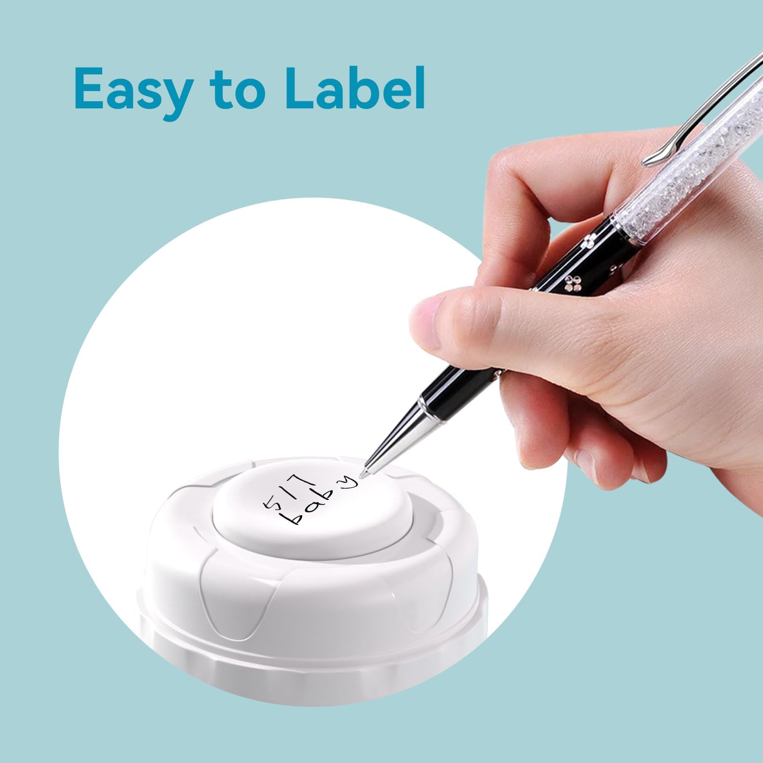 Gotocut BPA-free material ensures baby-safe milk storage and easy cleanup.