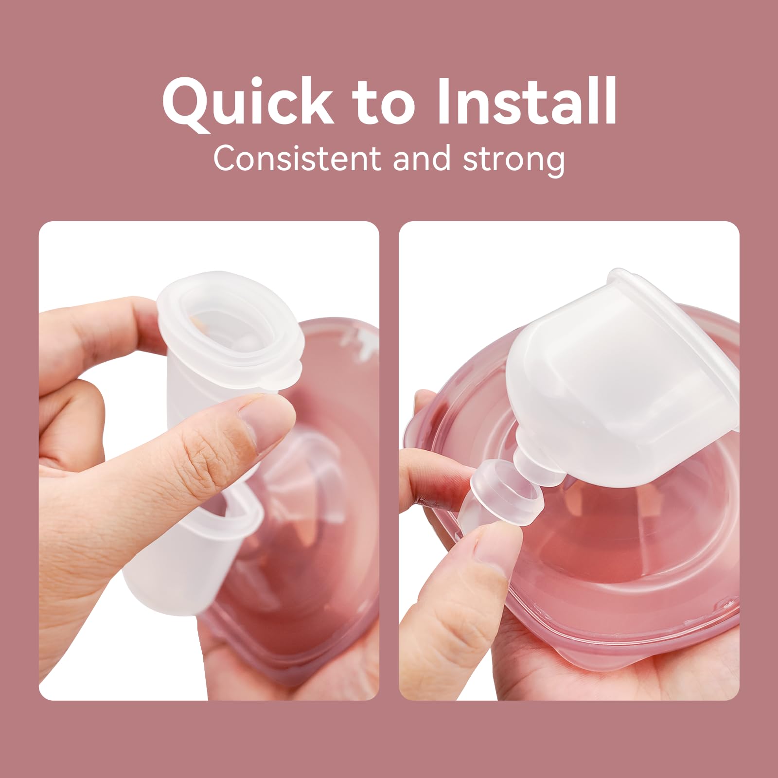 Gotocut dishwasher-safe pump parts simplify cleaning after sessions