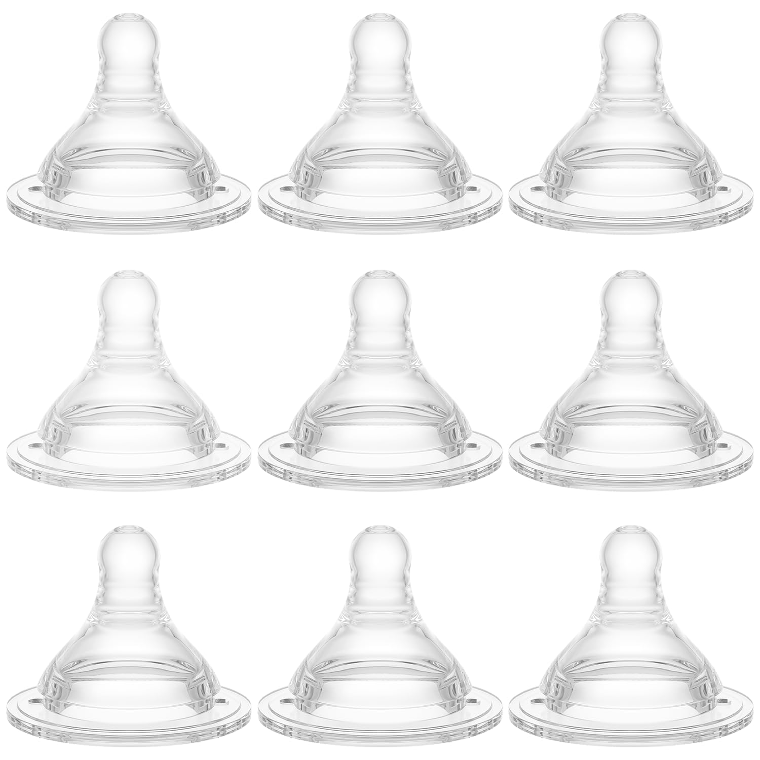 Gotocut fast-flow Level 4 nipple on a wide-neck bottle supports steady feeding transitions.
