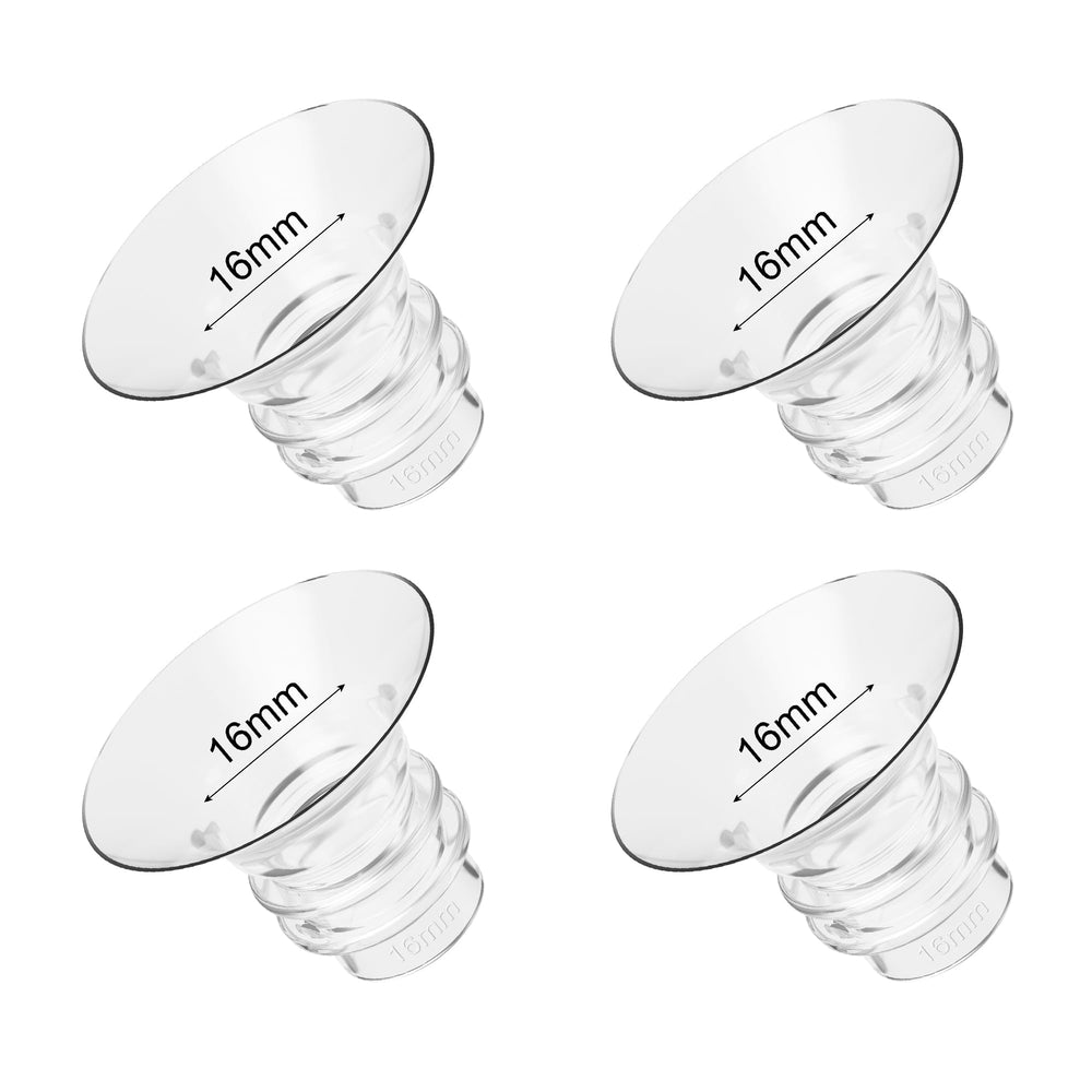Gotocut flange insert 16mm pack shows size variety for proper pumping fit.
