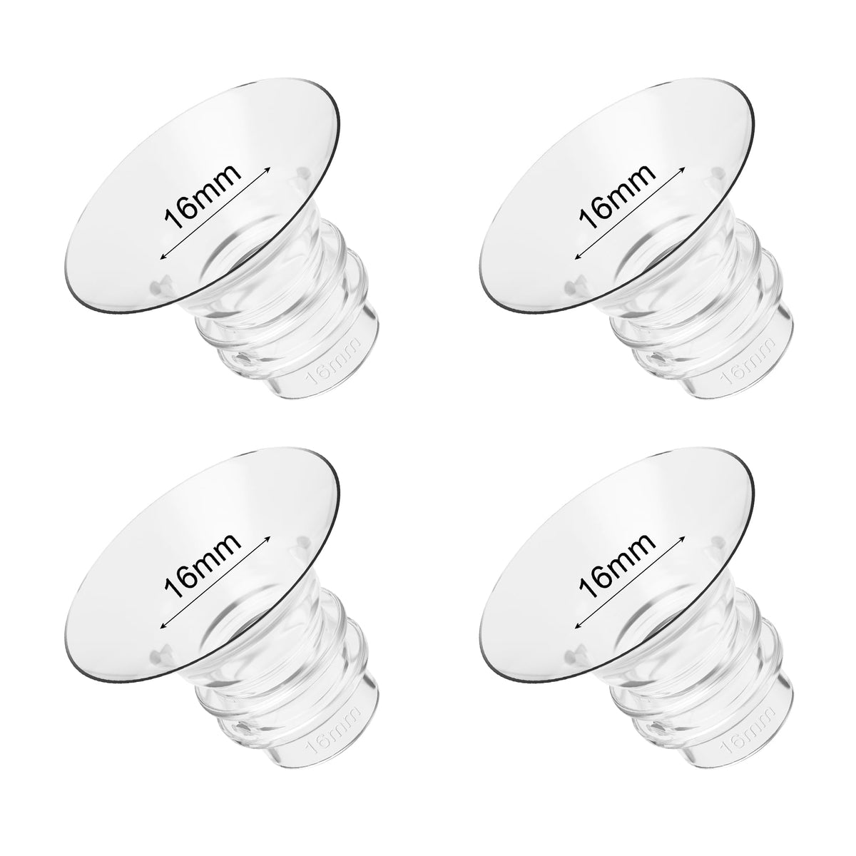 Gotocut flange insert 16mm pack shows size variety for proper pumping fit.