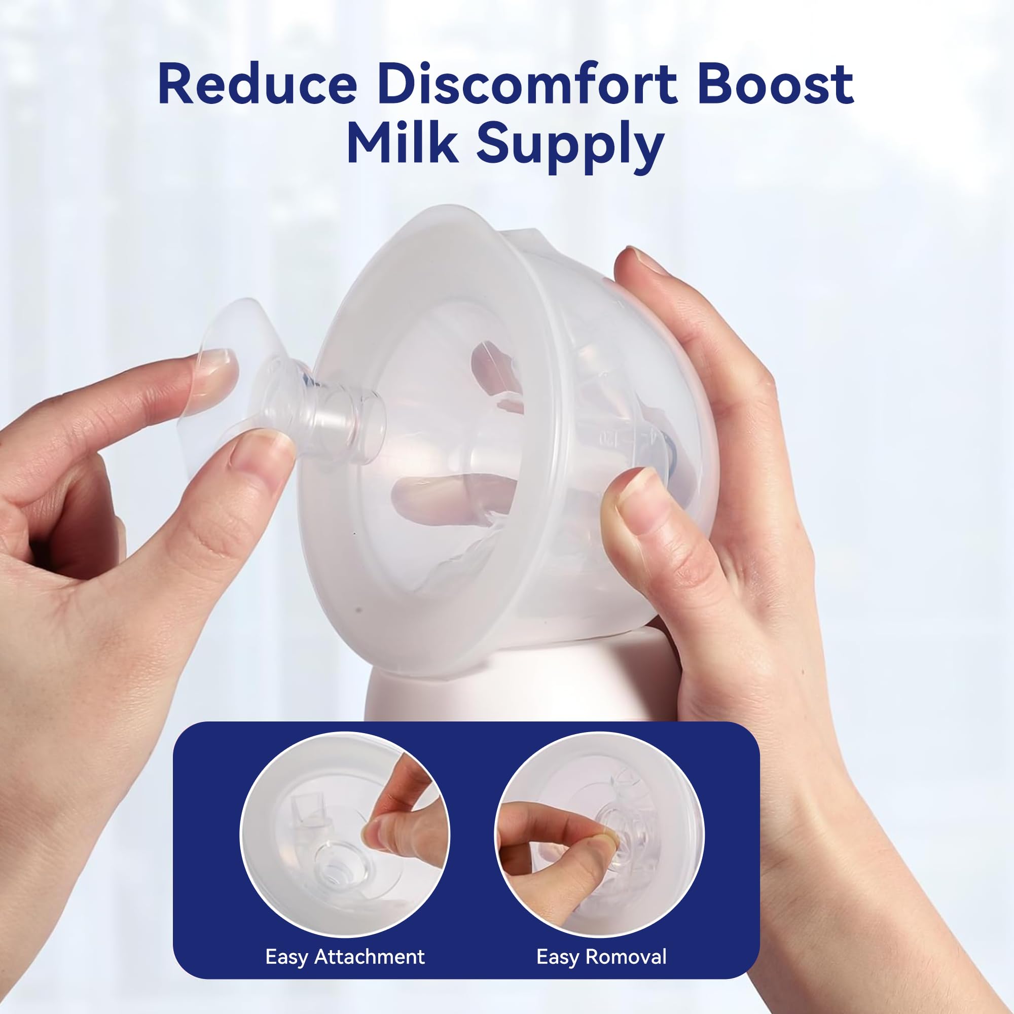 Gotocut flange insert BPA-free material visual for safe, easy cleaning