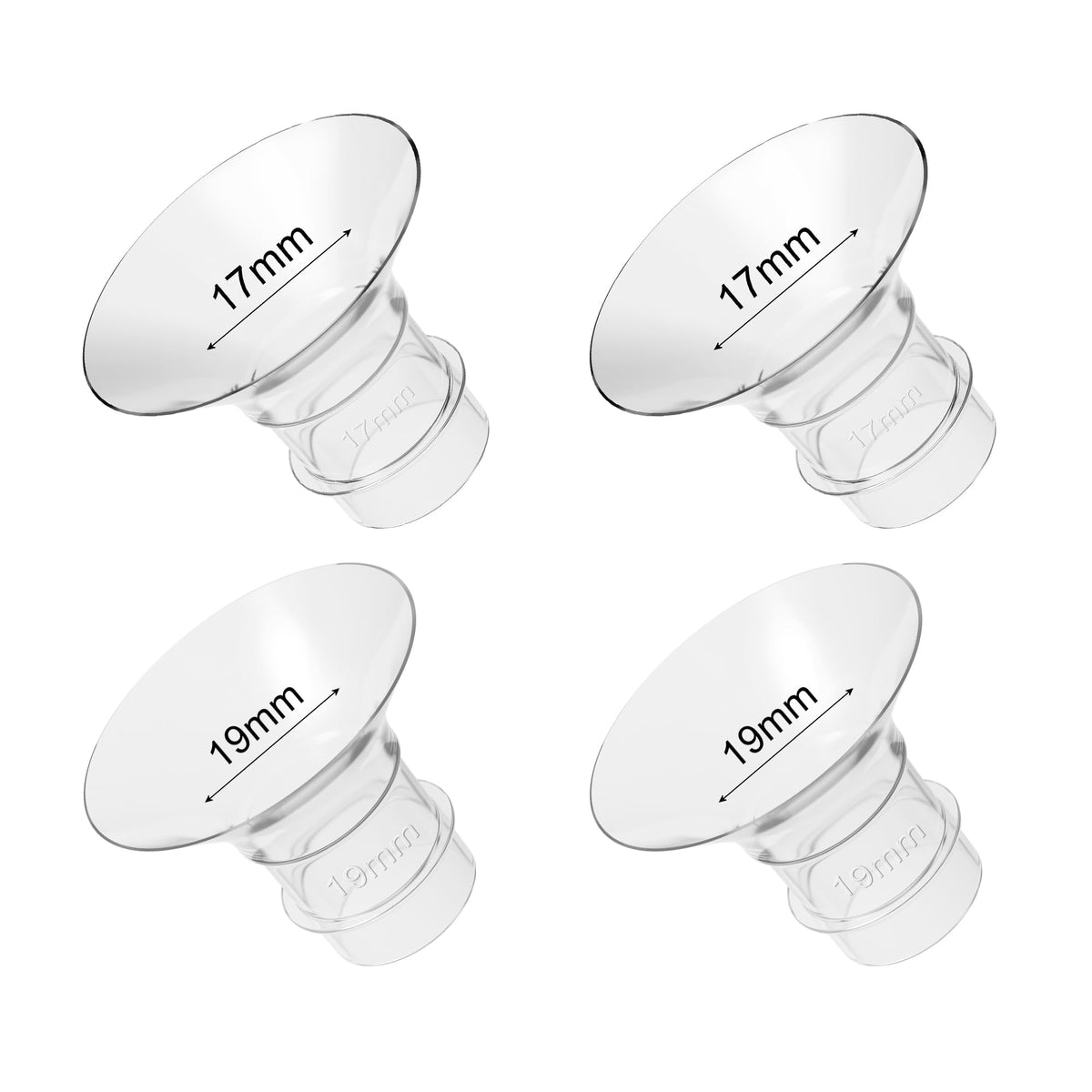 Gotocut flange inserts 17mm improve comfortable fit for smaller flanges during pumping.