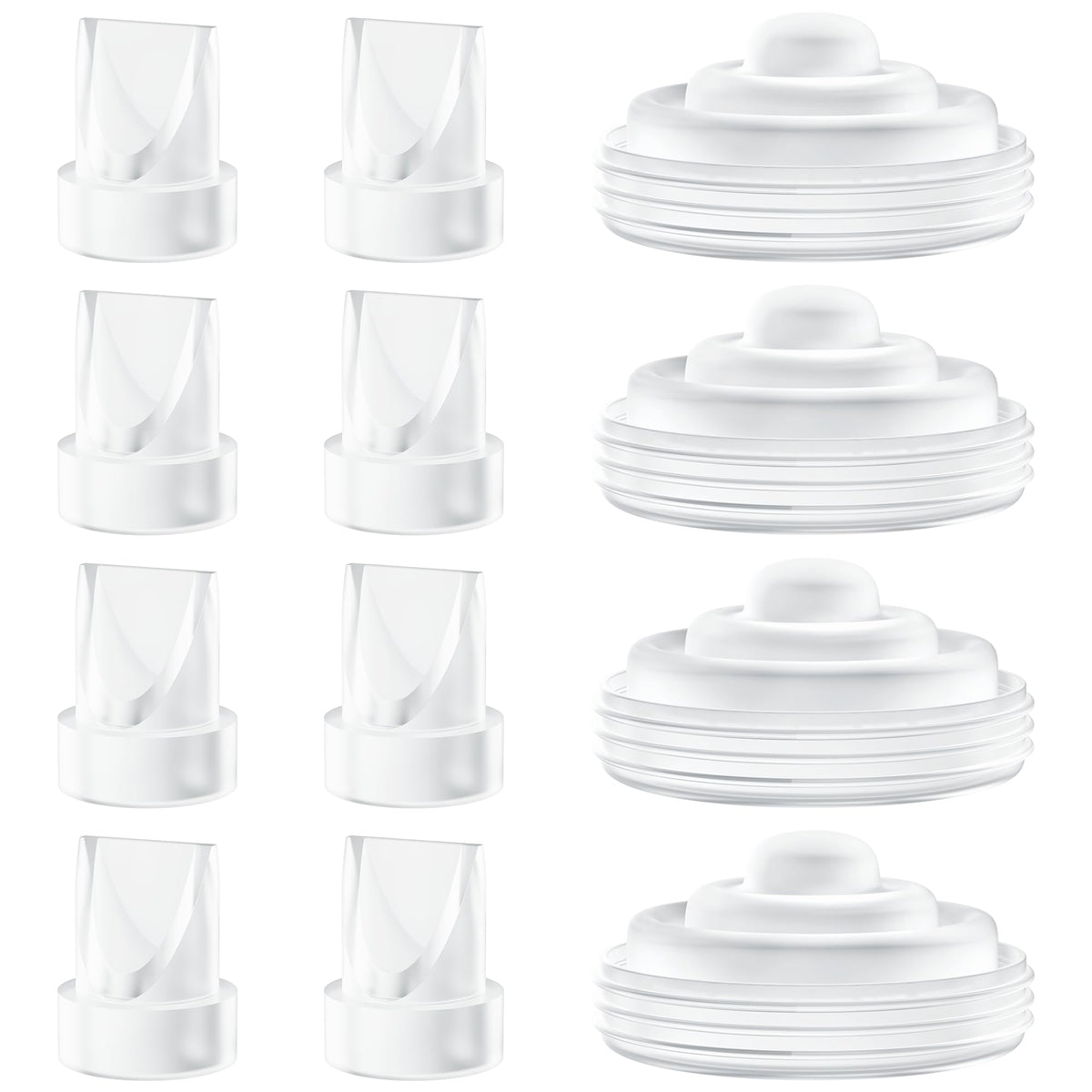 Gotocut Momcozy M5 duckbill valve showing steady suction capability