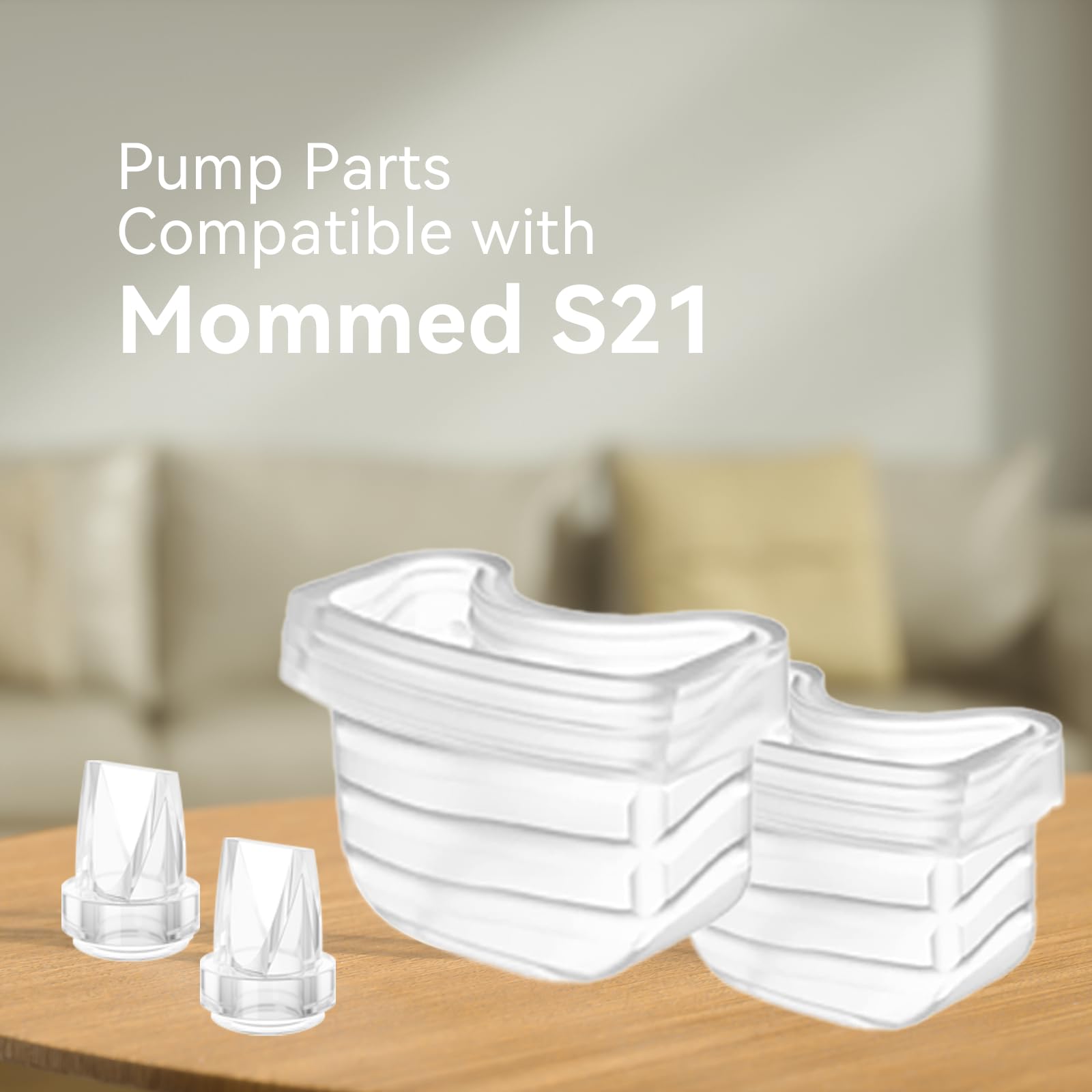 Gotocut MomMed S21 pump fit ensures compatibility and smooth milk flow