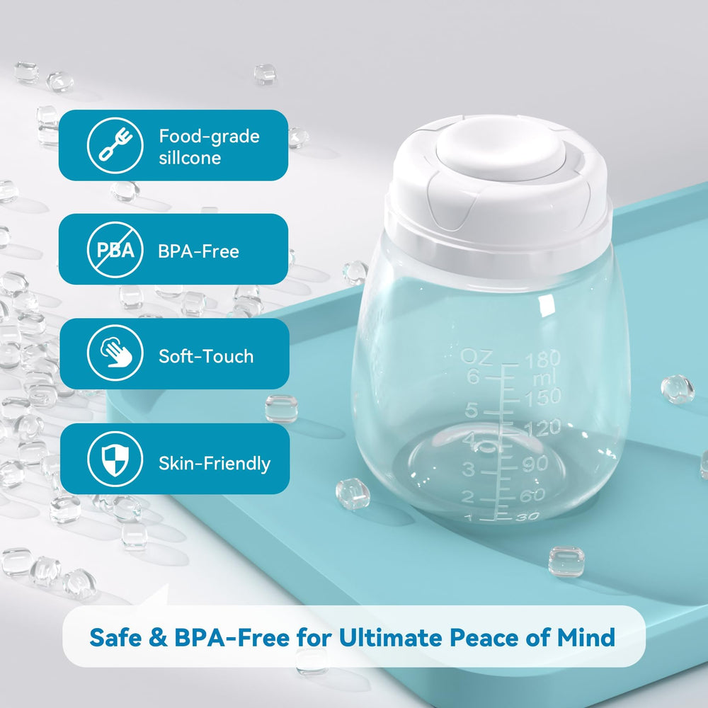Gotocut travel-friendly bottle design makes night-time pumping and daycare transitions smoother.