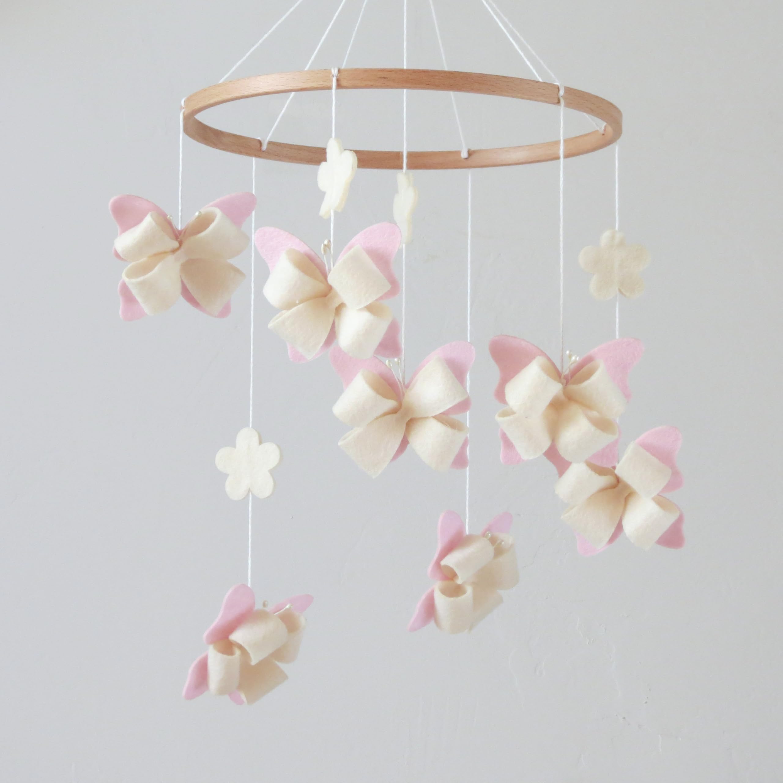 GOUKURLSMA 3D design butterfly mobile creating depth and visual interest