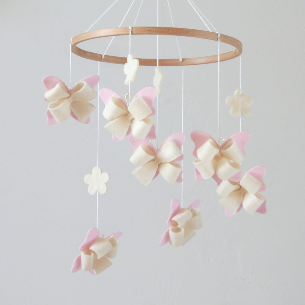 GOUKURLSMA 3D design butterfly mobile creating depth and visual interest