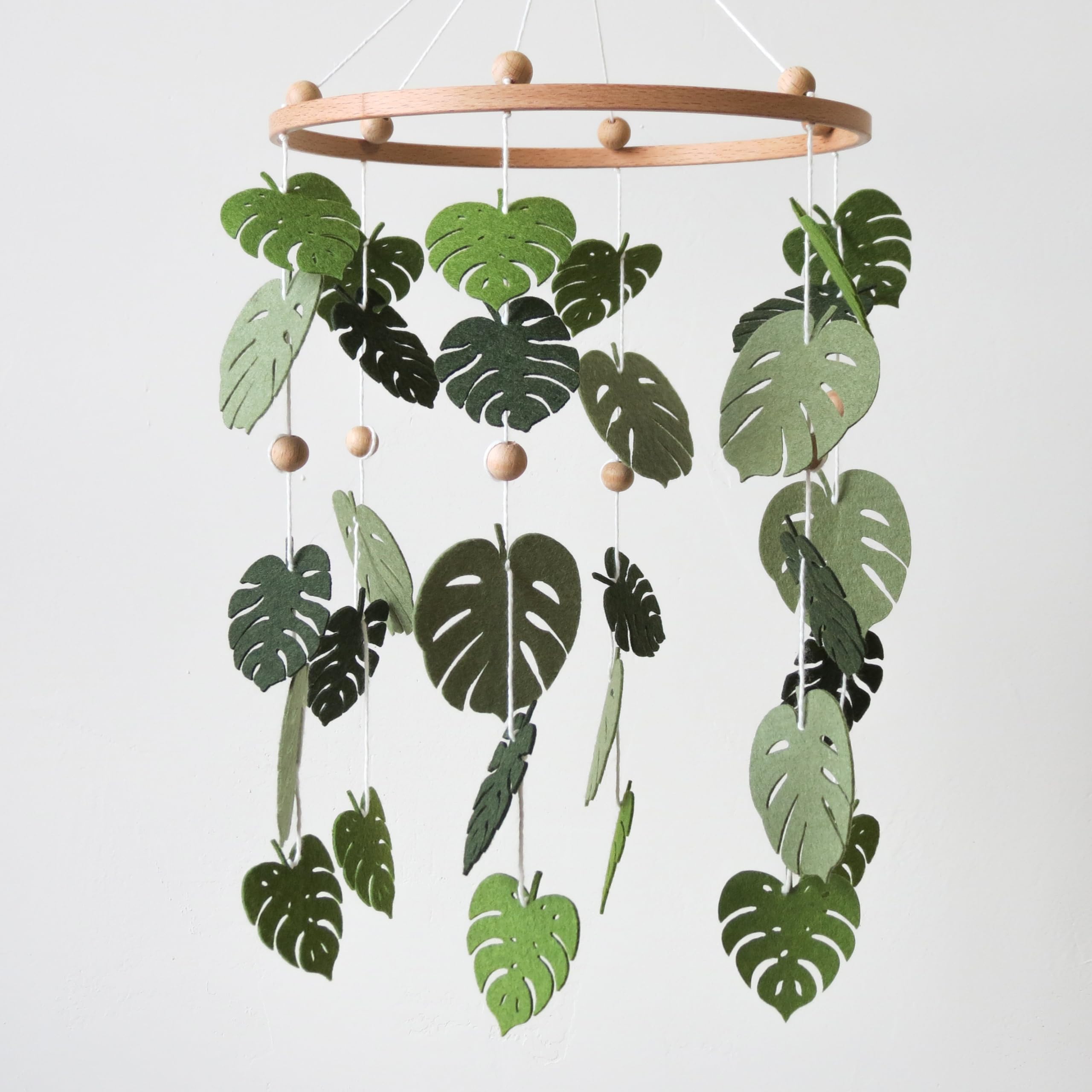 Goukurlsma close-up soft leaves highlights tactile interest for infants.