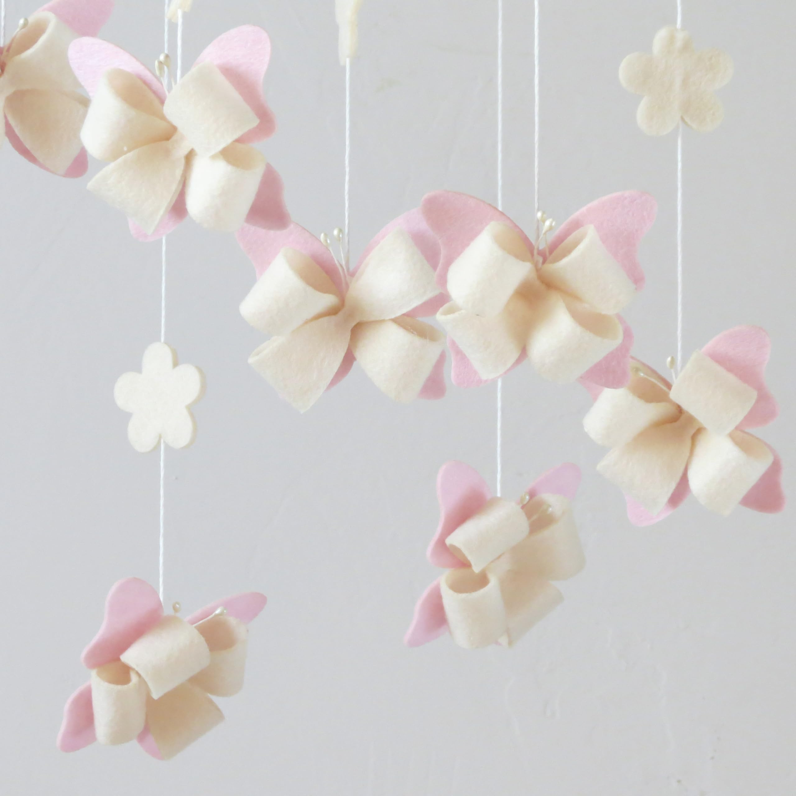 GOUKURLSMA nursery decor butterfly mobile enhancing baby girls room ambiance