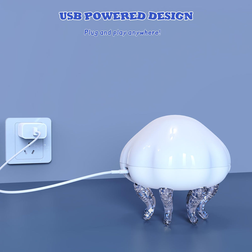 GOUTOOL USB-powered bedroom light keeps setup simple and tidy.