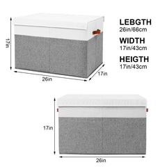 Gowee dustproof lid keeps contents clean and easily accessible.