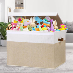 Gowee large toy storage box divider removable for flexible organization.