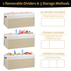 Gowee rivet reinforced handles provide easy carrying around the home.