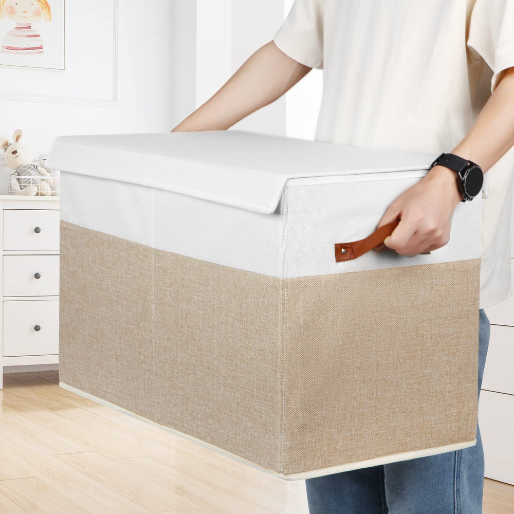 Gowee stackable toy box fits multiple units for tidy playrooms.