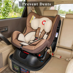 Gowhalle car seat protector waterproof 600D oxford close-up protects leather from spills