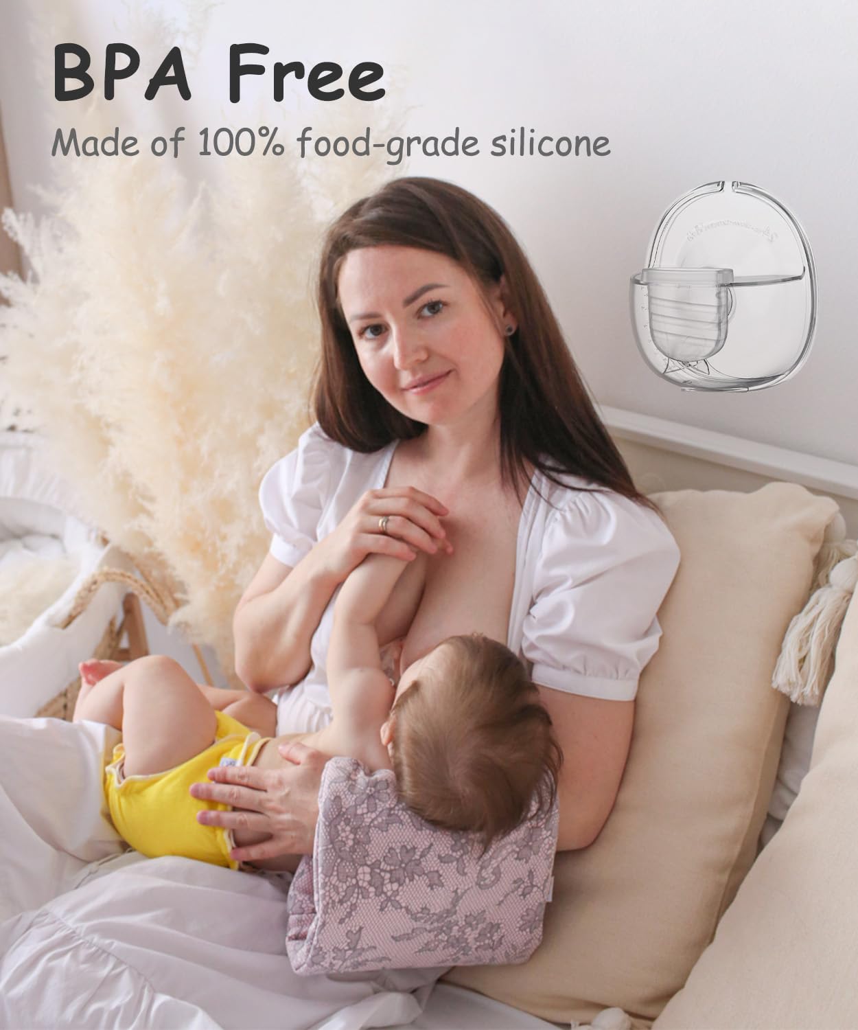 Gowing BPA-free materials offer safe, skin-friendly pumping gear.