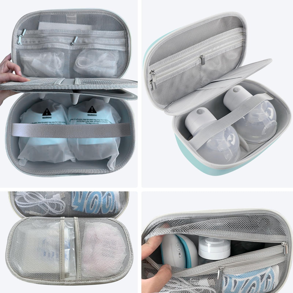 Gowing semi-rigid shell cushions pumps against bumps on the go