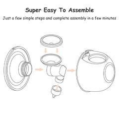 Gowing silicone diaphragm BPA-free safety with a reliable seal.