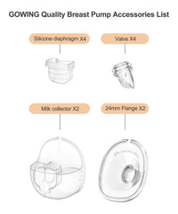 Gowing silicone diaphragm delivers gentle, skin-friendly seal