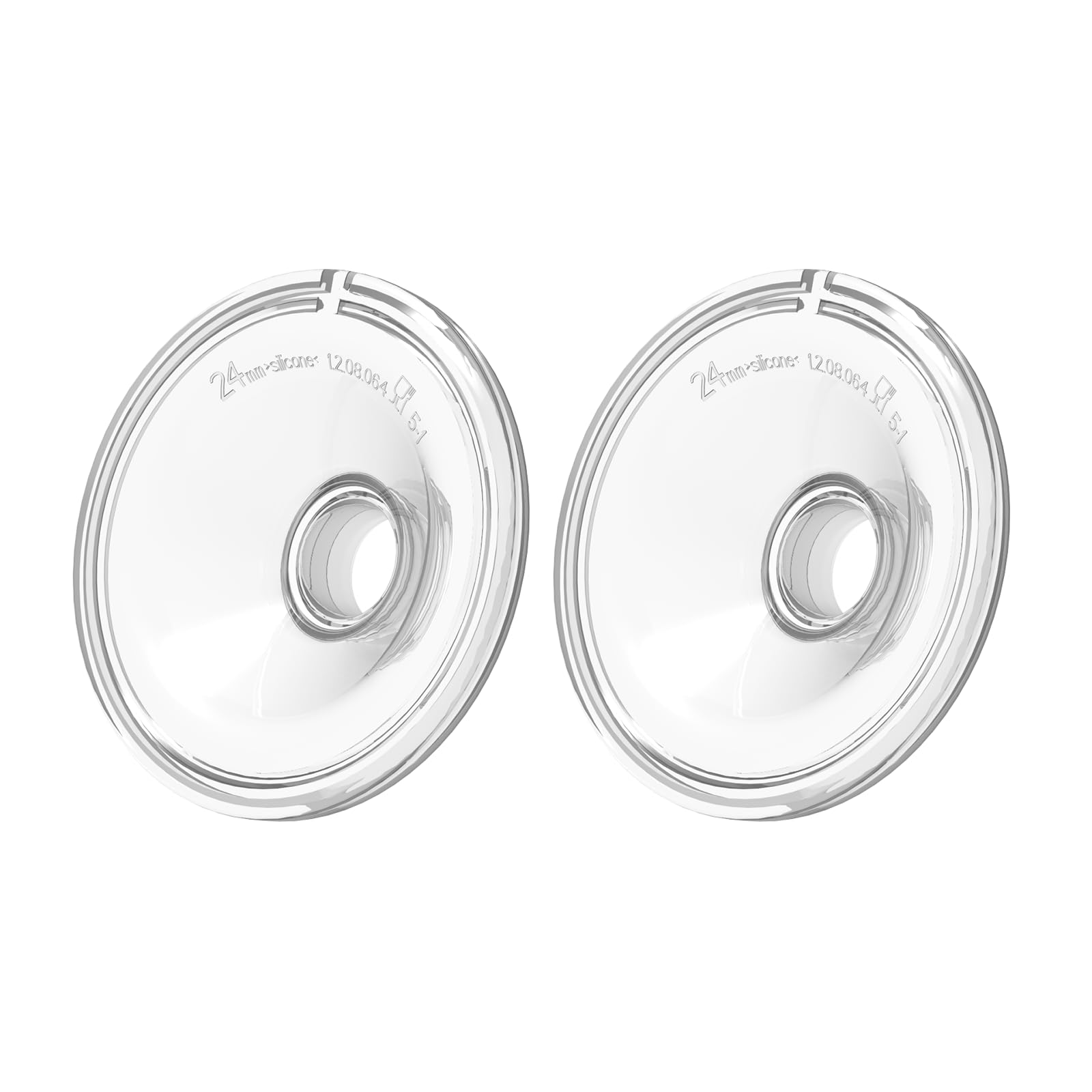 Gowing wearable breast pump flange 24mm for comfortable milk collection on the go.