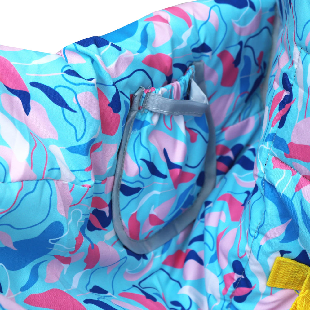 GOWRAPS 2-in-1 easy-clean fabric stays plush after washes