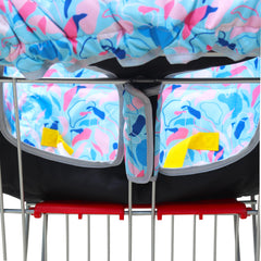 GOWRAPS 2-in-1 padded seat and backrest provide baby comfort during errands