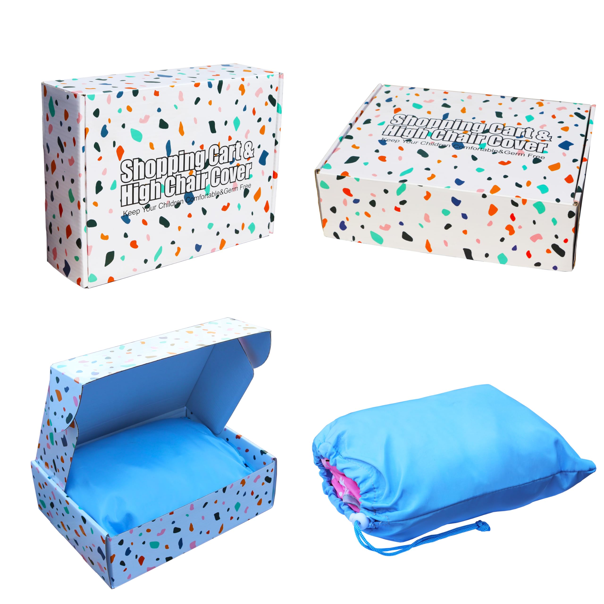 GOWRAPS 2-in-1 travel-friendly design is perfect for on-the-go outings