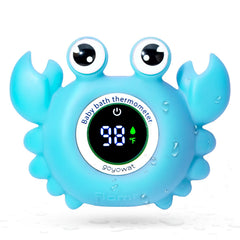 Goyowat baby bath thermometer with LED display clearly shows temperature for safer baths