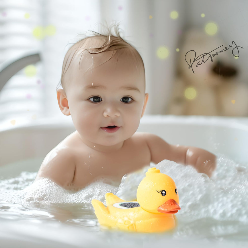 Goyowat color-coded alerts show hot or cold conditions for safer bath time.