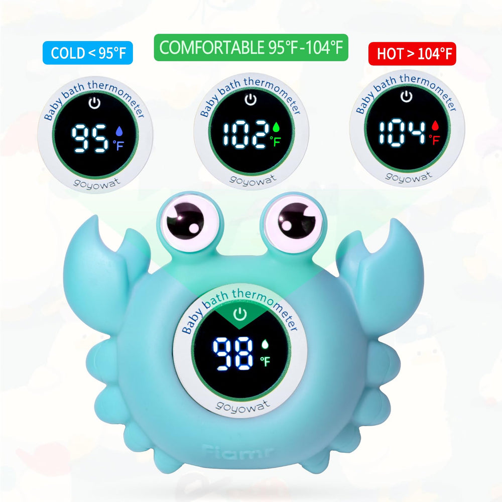 Goyowat temperature monitor helps track water warmth during baths