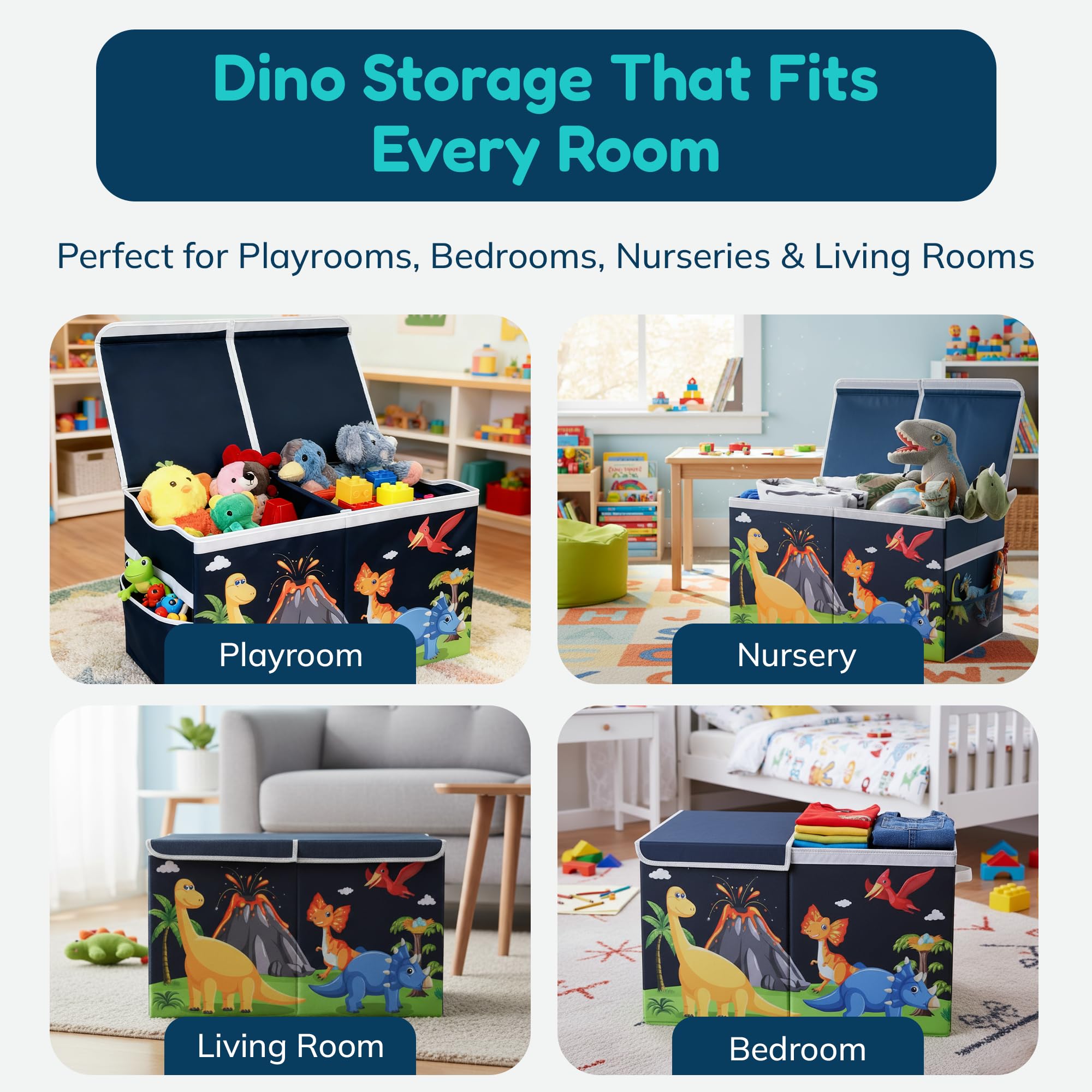 GRABBZEE sturdy base plate supports heavy toy loads