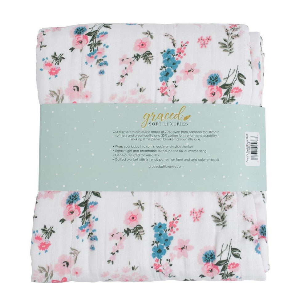 GRACED SOFT LUXURIES easy-care blanket shown after washing cycle