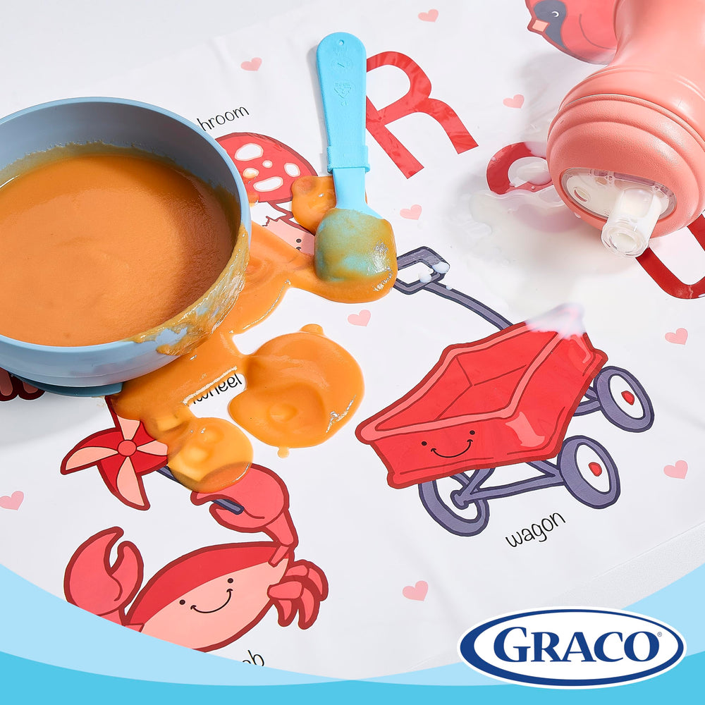 Graco materials are BPA-free, PVC-free, and phthalate-free for safer snacking.