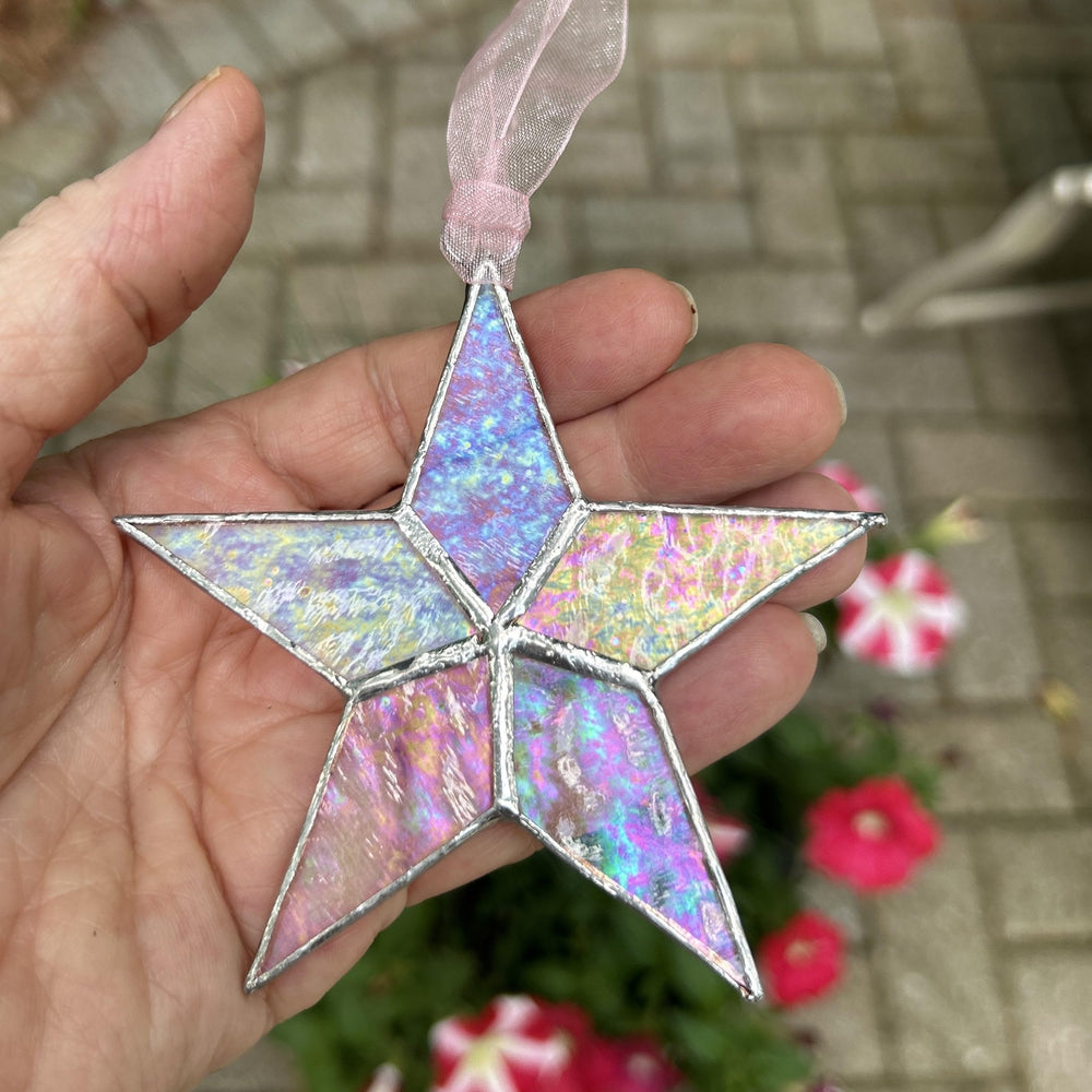 The Grandparent Gift Co 4-inch star handmade in the USA and Mexico.
