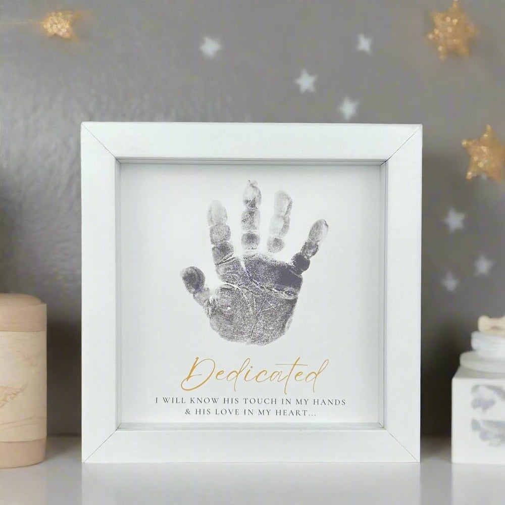The Grandparent Gift Co. gray gift box provides polished gifting presentation.