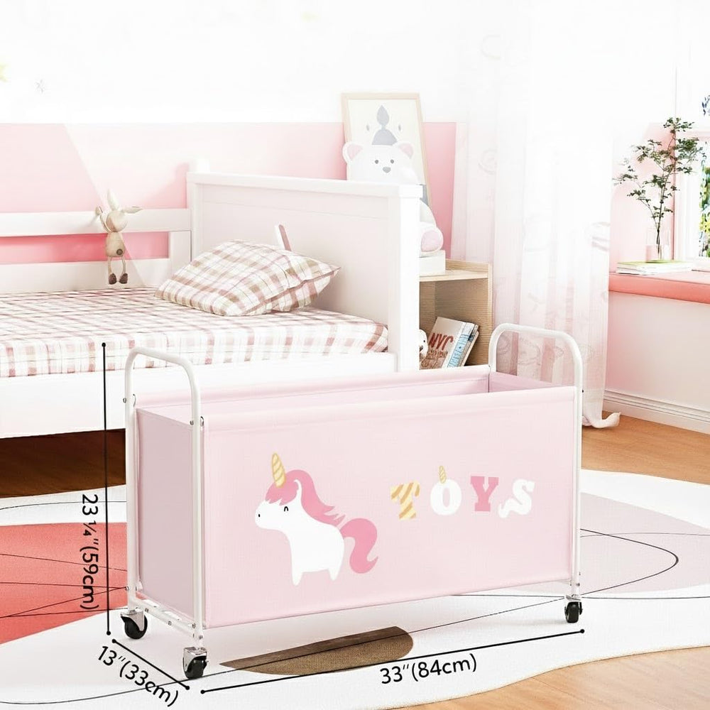 GRANNY SAYS storage chest with 135L open lid shows quick access to toys.