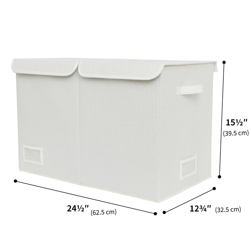 GRANNY SAYS storage chest fold-flat—easy storage when not in use.