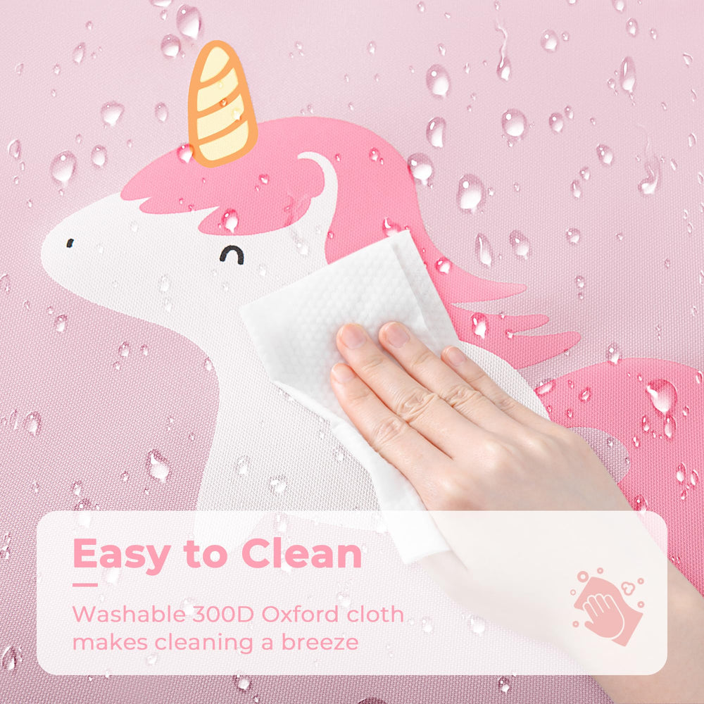 GRANNY SAYS storage chest wheels side view demonstrates smooth rolling and space-saving design.
