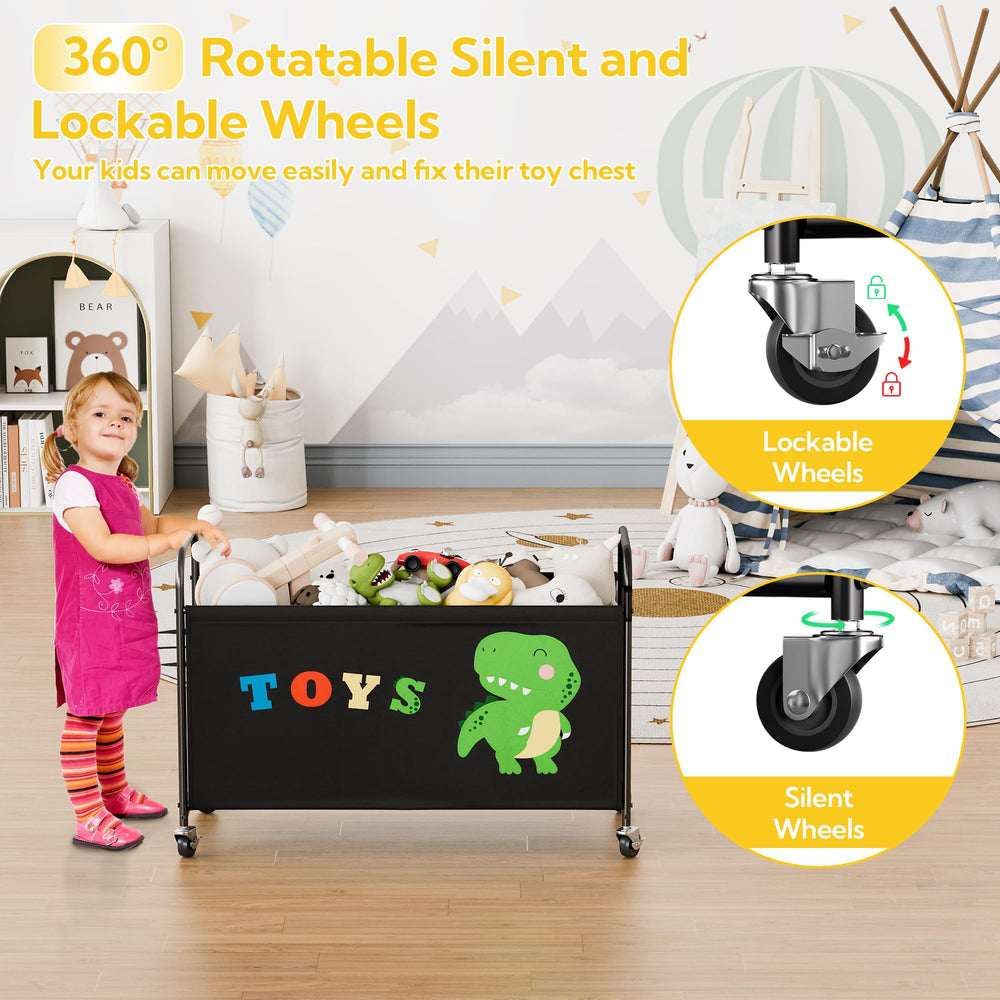 GRANNY SAYS 135L capacity for stuffed animals and toys.