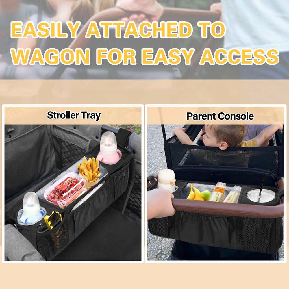 GRAOSO elastic-pocket storage for baby essentials on the go