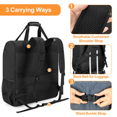 GRAOSO backpack features reflective strips for night-time visibility
