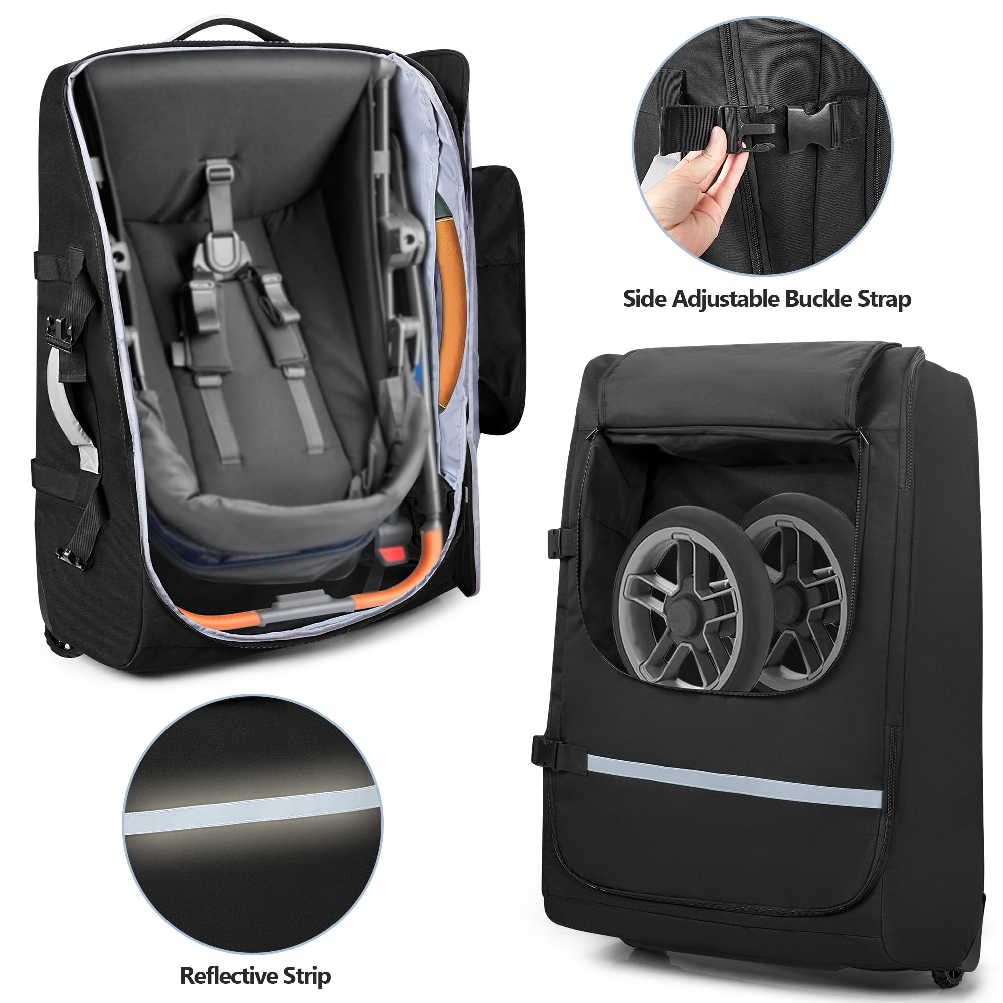 GRAOSO bag with full-access zipper for quick packing and retrieval.