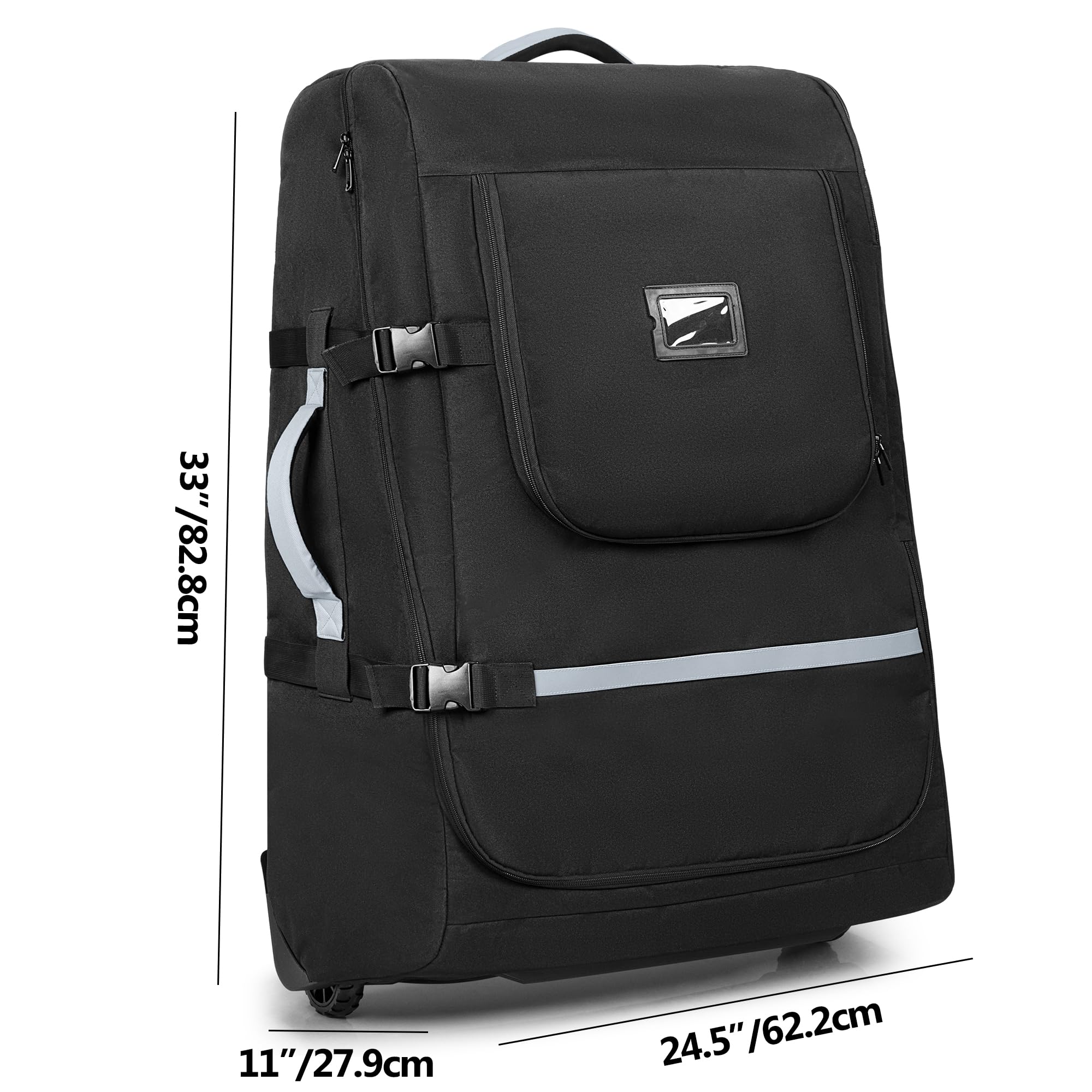 GRAOSO bag made from premium 600D oxford fabric protecting the stroller.