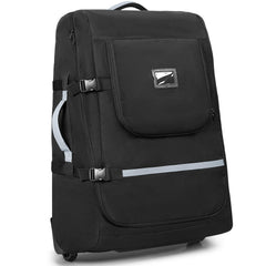 GRAOSO stroller travel bag with wheels showing UPPAbaby compatibility for easy airport handling.