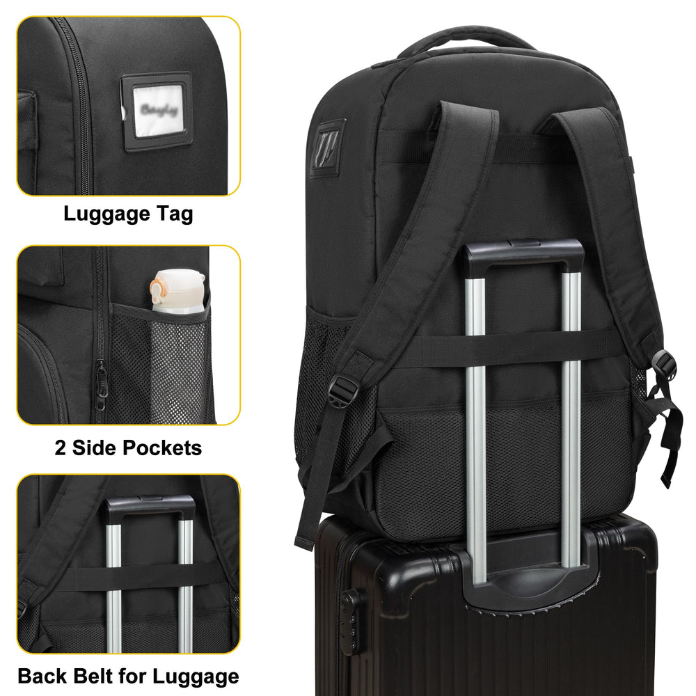 GRAOSO Travel Bag side mesh pockets store baby necessities