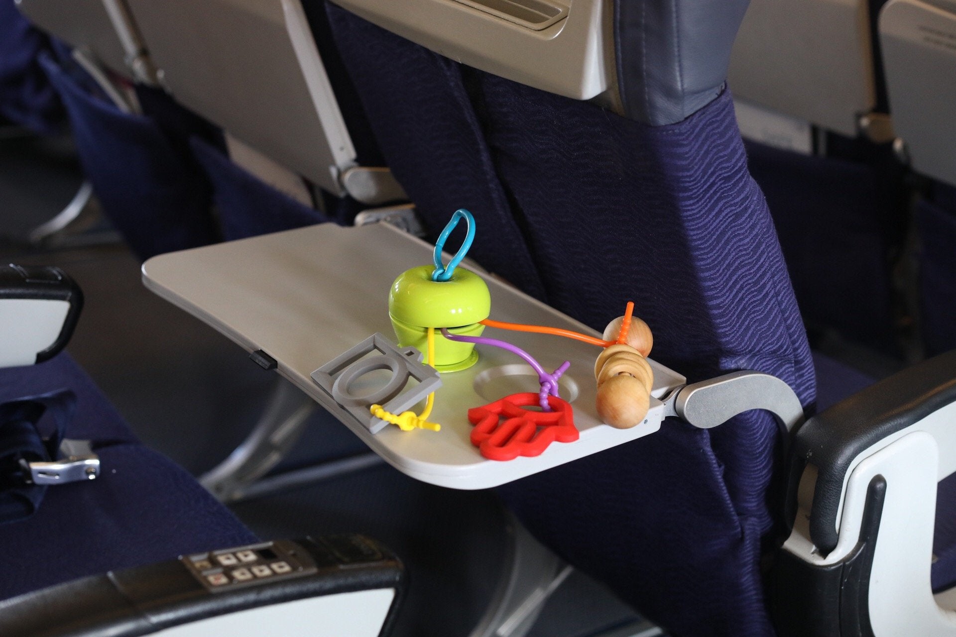 Grapple travel-compact-design fits easily in a diaper bag for outings.