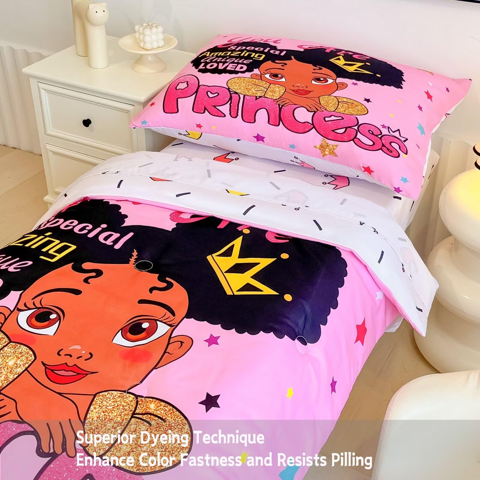 GRAT TIOC pillowcase with secure envelope closure keeps pillow in place