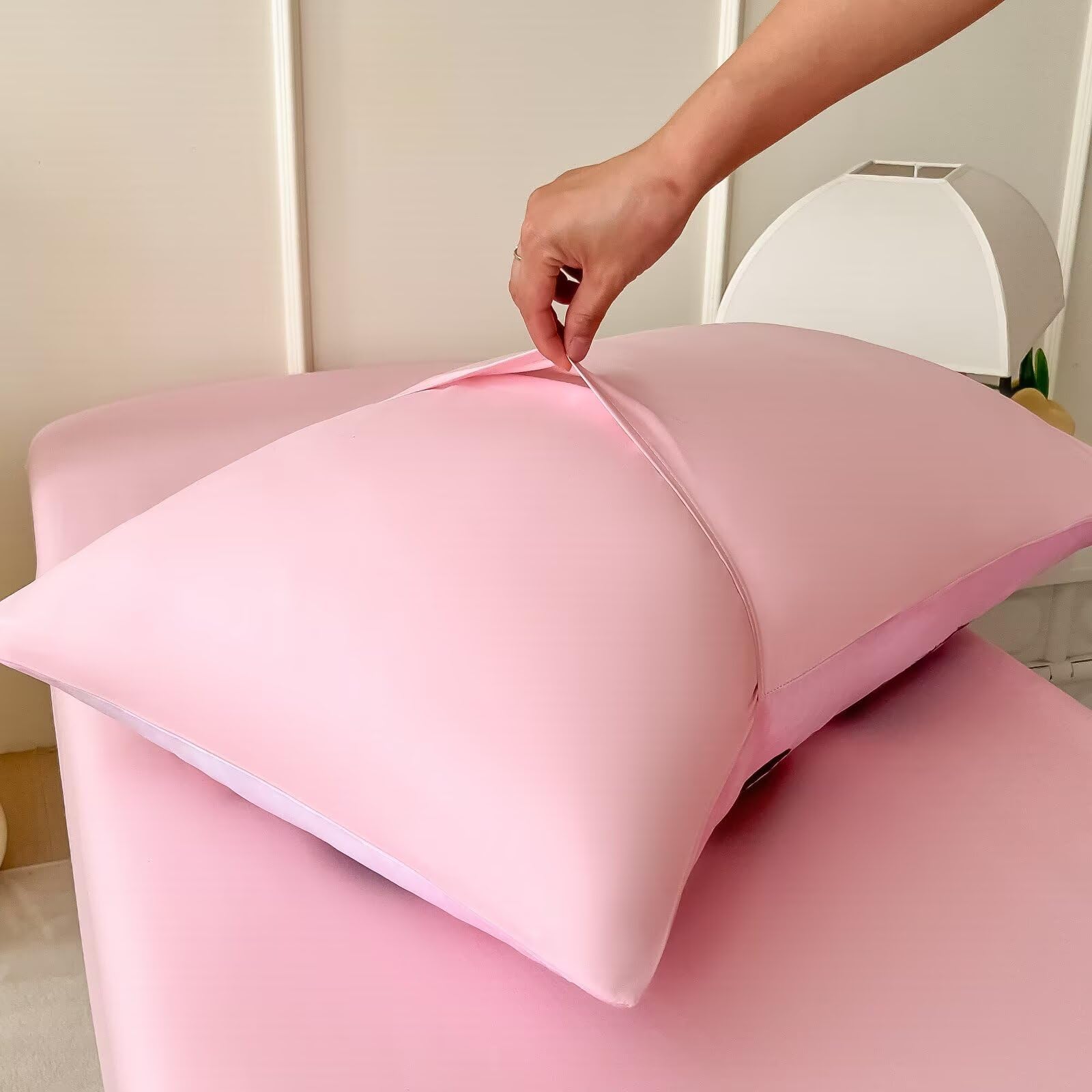 GRAT TIOC care instructions show cold wash and low heat drying.