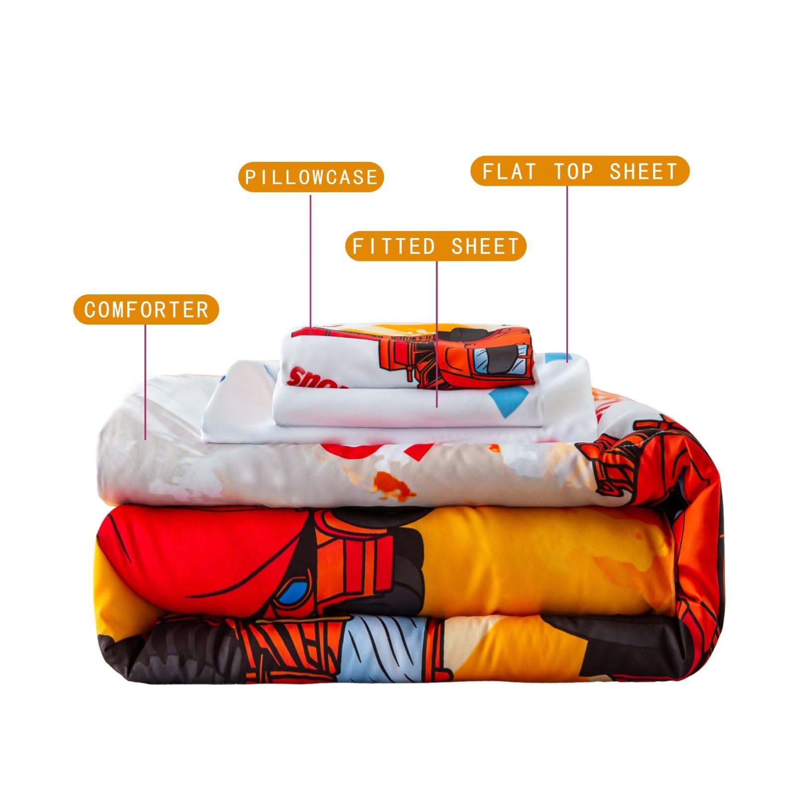 GRAT TIOC packaging image highlights gift-ready bedding set.